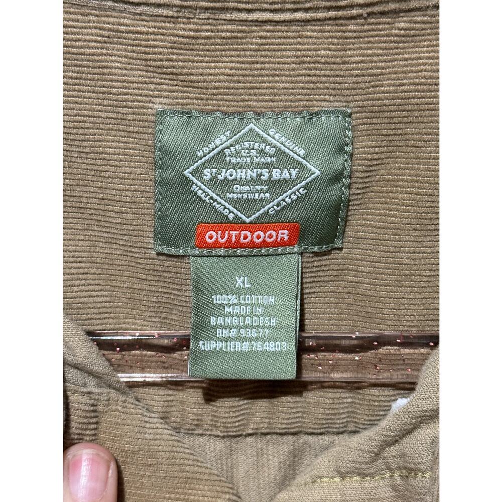 St. John's Bay Dadcore Corduroy Shirt | Men's XL